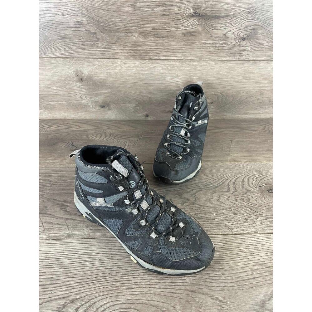 Merrel Black/Wild Dove Hiking Shoes Men's Size 9 Select Dry J276126C